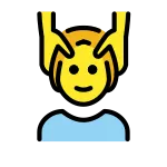 Person Getting Massage SVG Icon